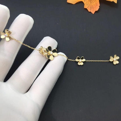 [Spark]FRIVOLE GOLD 5 FLOWERS BRACELET