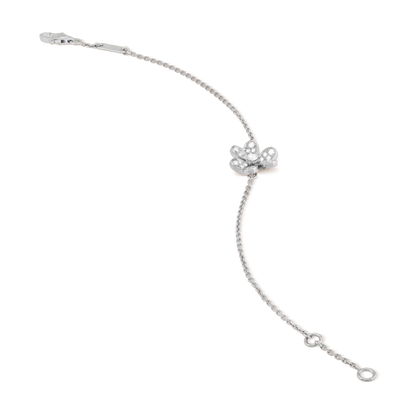 [Spark]FRIVOLE SILVER FLOWER DIAMOND BRACELET
