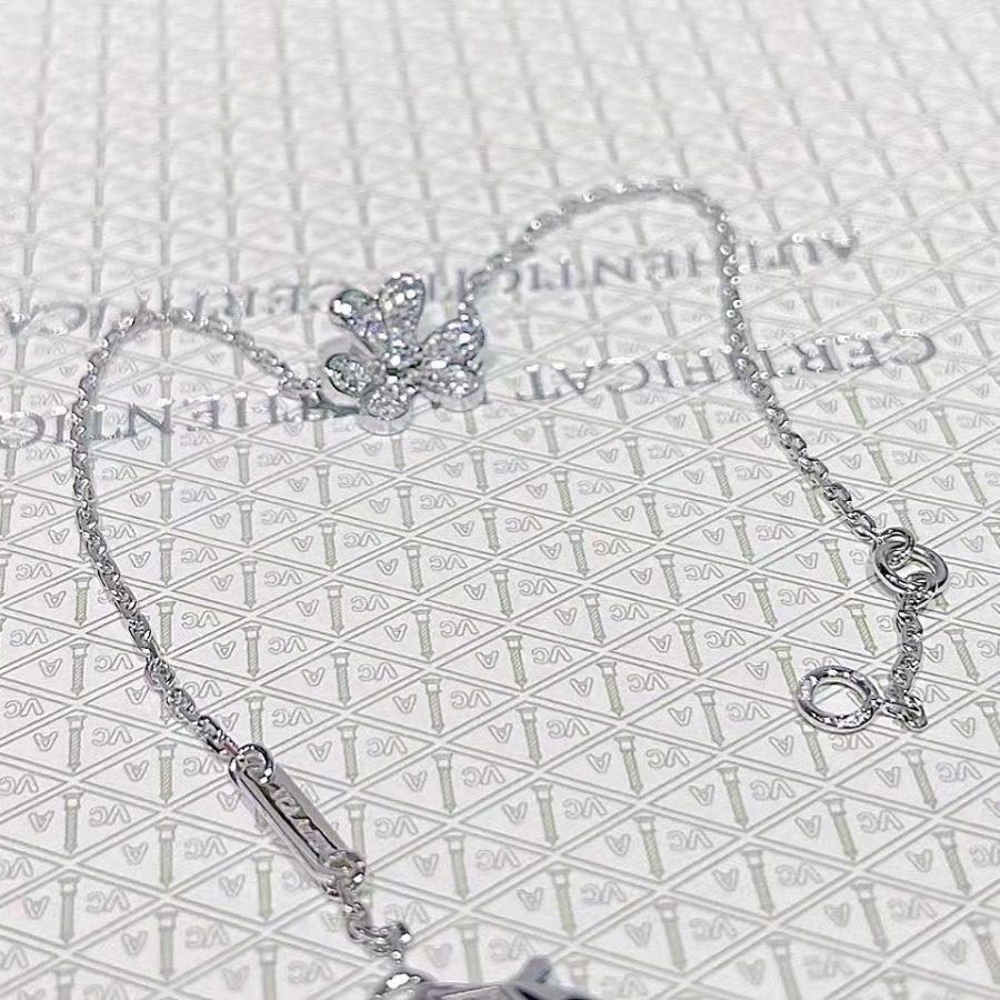 [Spark]FRIVOLE SILVER FLOWER DIAMOND BRACELET