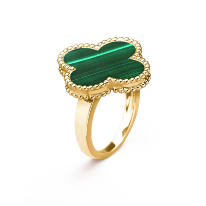 [Spark]CLOVER MALACHITE RING