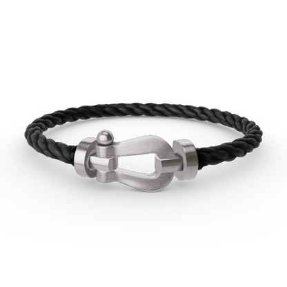 [Spark]FORCE LARGE HORSESHOE NO DIAMOND BRACELET SILVER